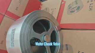 Van kiểm tra wafer 3/4 inch để xử lý hóa chất