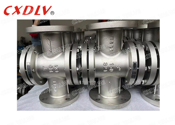 Kính ngắm mặt bích có bóng nổi SS321 với kết nối mặt bích Pyrex ANSI150LB