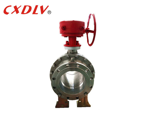 Van bi mặt bích kết thúc Trunnion Thép đúc PN16 DN150 DN200