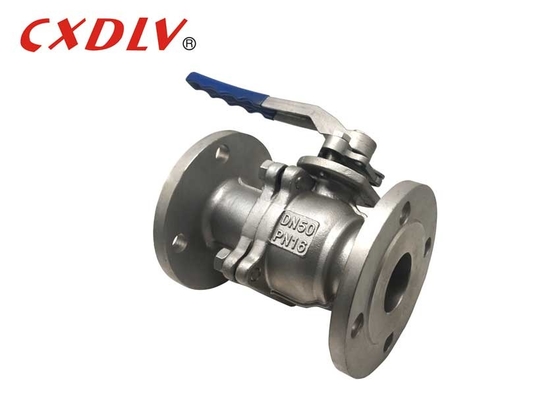 DN50 DN 100 Valve bóng thép không gỉ CF8/CF8M Phân kết nối thân PN10/16 Đầu