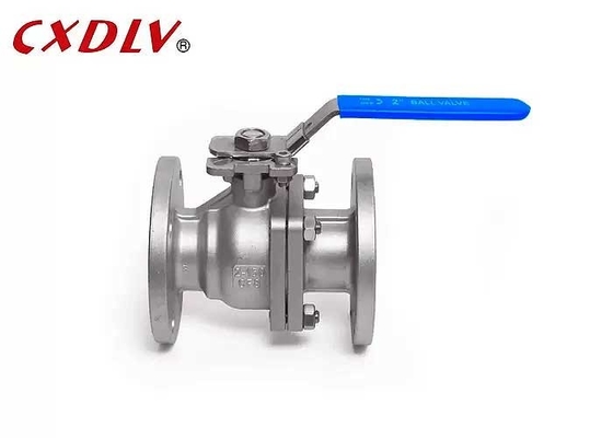 150LB 300LB 2 &quot;~ 6 &quot; Flanged END Stainless Steel Ball Valve CF8 CF8MWCB Pad lắp đặt trực tiếp