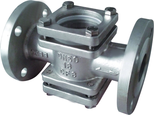 Kính nhìn hai vòm bằng thép không gỉ CF8 để hiển thị dòng chảy áp suất cao