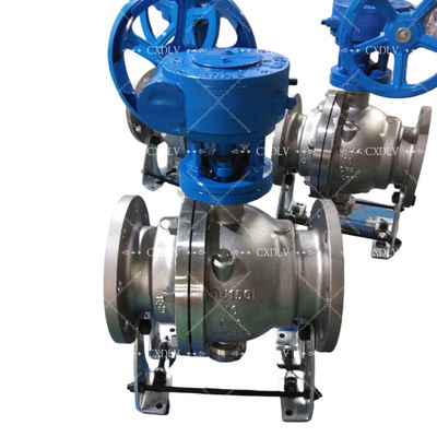 Van bi mặt bích thủ công cố định bằng thép không gỉ, thép carbon cho nước, dầu, khí