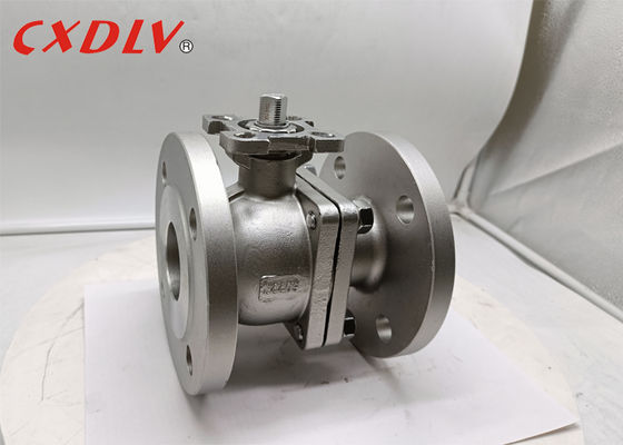 Van bi mặt bích 1.4409 có mặt bích ISO5211 TOP PN16 DN100
