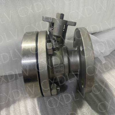 Ventil quả bóng bên dưới bể thép không gỉ với thay đổi đường kính để điều khiển chất lỏng công nghiệp