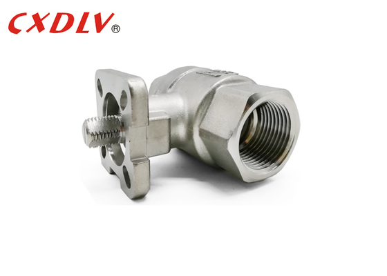 CF8M 1000wog Hydraulic NPT Connection 1 Inch Threaded Ball Valve Với ISO5211 TOP