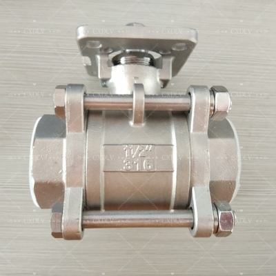 Van bi ren ren/khí nén bằng thép không gỉ/thép carbon ren NPT