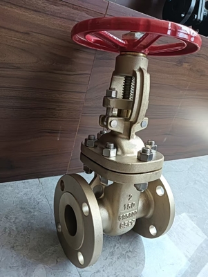 Van cổng tay quay ty nổi bằng thép không gỉ CF8M 150LB mặt bích để kiểm soát chất lỏng và vận hành dễ dàng