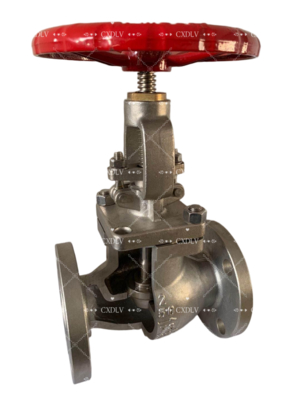 Van cổng tay quay ty nổi bằng thép không gỉ CF8M 150LB mặt bích để kiểm soát chất lỏng và vận hành dễ dàng