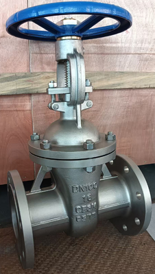 Rising Stem Flanged Gate Valve Flexible Wedge Bolted Cap