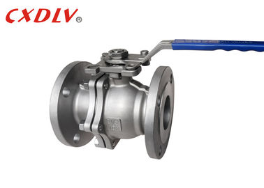JIS 20K 2PC Van bi thép đúc ISO5211 Tấm gắn trực tiếp cho động cơ
