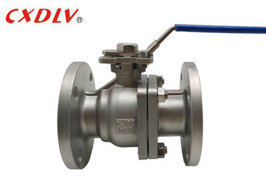 Van bi mặt bích bằng thép không gỉ Class 150LB CF8 hoạt động bằng tay cầm