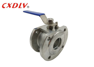 SS316 DN80 wafer kết thúc van bi wafer CF8M 5S PN16 với trọng lượng nhẹ đòn bẩy