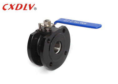WCB Carbon thép wafer Van mặt bích mỏng với tay cầm bằng thép không gỉ