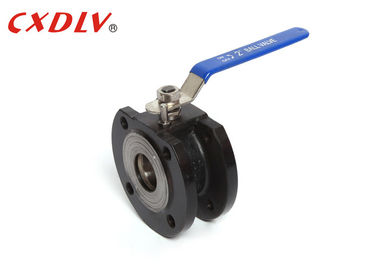 WCB Carbon thép wafer Van mặt bích mỏng với tay cầm bằng thép không gỉ