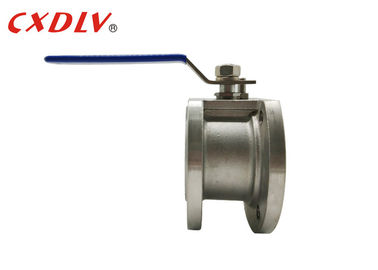1 cái tay cầm wafer Flanged Ball Valve PTFE PPL Ghế Ý Van bóng áp suất bình thường