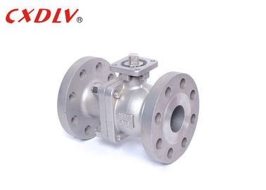 Van bi mặt bích 300LB CF8M 2 Van bóng hiệu suất cao
