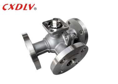 Van bi 3 chiều bằng thép không gỉ gắn trực tiếp cho thiết bị truyền động tự động