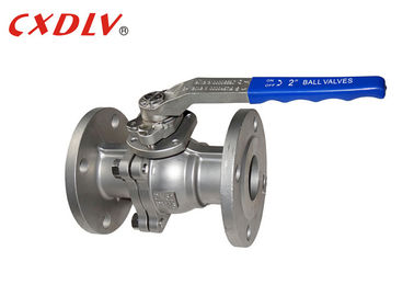 PN16 Van bi mặt bích bằng thép không gỉ DN50 Xử lý SS304 SS316 WCB