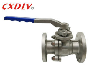 Thép không gỉ DIN RF Van mặt bích 2pc với thao tác xử lý