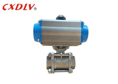 Van điều khiển khí nén hai chiều bằng thép không gỉ 304 với bộ truyền động cho nước