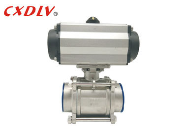 Van khí nén công nghiệp Actuated Van bi thép không gỉ 1000WOG
