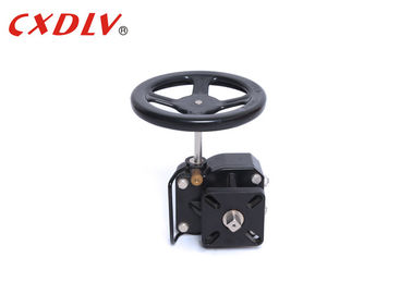 Ball Valve Gear Box Thiết bị truyền động Tay quay với màu đen