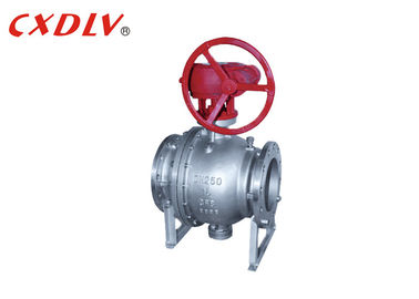 Van bóng thép không gỉ với gắn trunnion cho mô-men xoắn hoạt động thấp