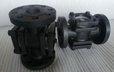 ANSI300 thủy tinh gia cố kính nhìn tròn Chỉ số dòng chảy thủy tinh cho LPG với kính nhìn hai vòm