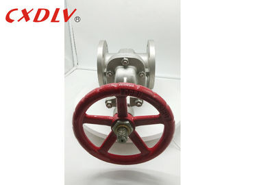 Van tay quay bằng thép đúc Van 2 "WCB CF8 mặt bích ách tăng