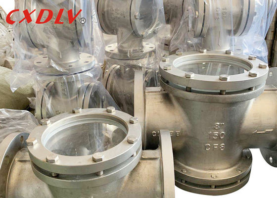 Kính ngắm bằng thép không gỉ CF8M WCB 150LB tròn thẳng