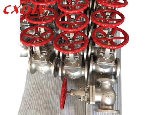 PTFE Gioăng 150LB Tay quay SS Van cầu mặt bích 3 inch