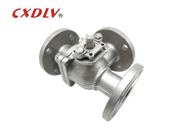 Hướng dẫn nền tảng thấp thép không gỉ 3 cách van quả bóng vạch kết nối loại T DN50 DN 80 DN 100