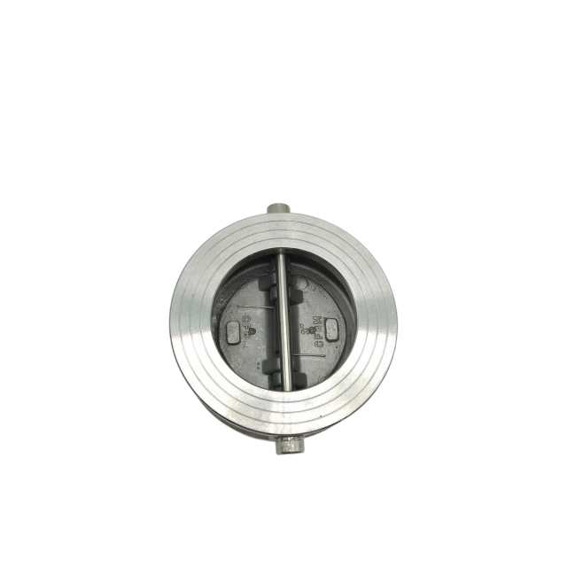 Van bi một chiều hai đĩa bằng thép không gỉ chịu nhiệt độ cao cho nước, hơi nước, dầu và khí