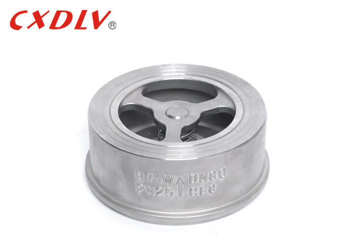 DN32 SS 201 NPS 1 1/4" Van kiểm tra loại xoay Điều khiển wafer cho máy nén