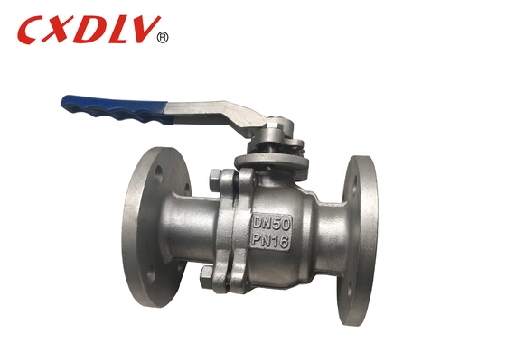 DN50 DN 100 Valve bóng thép không gỉ CF8/CF8M Phân kết nối thân PN10/16 Đầu