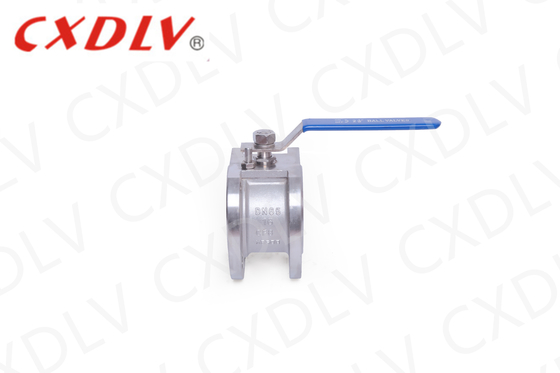 Van bóng wafer với vòng niêm phong RPTFE hoặc PPL