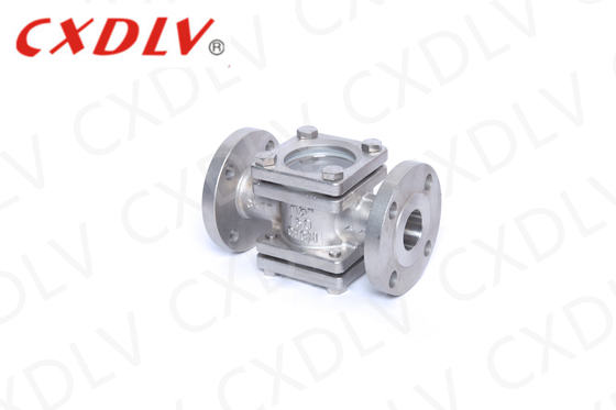 Kính nhìn hai vòm bằng thép không gỉ CF8 để hiển thị dòng chảy áp suất cao
