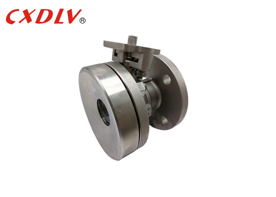 Thùng đáy Flange van bóng ghế mềm với ISO đệm gắn