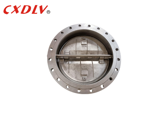 Ventil kiểm tra tấm kép Flange cuối Duplex thép không gỉ 2205 Cơ thể PN10