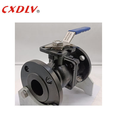Carbon Steel Floating Ball Valve Full bore Flange End With Actuated Mounting Pad Cho xử lý nước thải