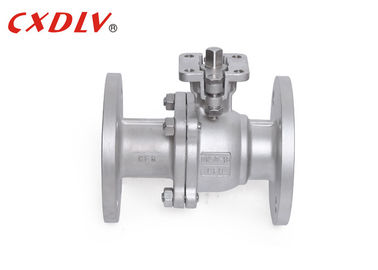PN16 High Mount Pad 2PC Van cổng đầy đủ DN50 CF8 Van nổi