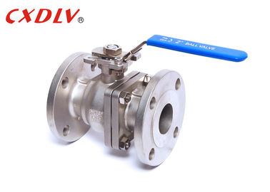 Van bi mặt bích bằng thép không gỉ Class 150LB CF8 hoạt động bằng tay cầm