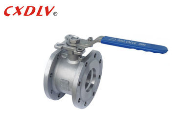 Nền tảng cao CF8 SS304 DN50 Ý wafer Van bóng 1 mảnh bằng thiết bị truyền động