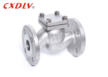 Quả cầu dừng mặt bích Nâng van không quay trở lại Áp suất cao SS316 WCB