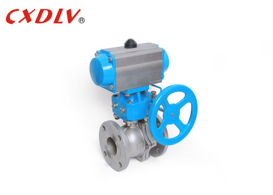 Thiết bị truyền động Van bi nổi Tay quay tay Hướng dẫn ghi đè Màu tùy chỉnh