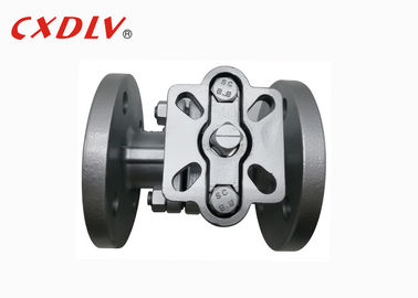 Full Bore Floating Inox Ball Valve 2 Split Body Investment ISO Mount Pad