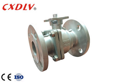 JIS 10K SCS13A Cổng nổi đầy đủ mặt bích Van 2PC trong bóng rắn