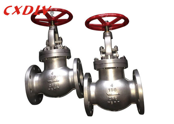 PTFE Gioăng 150LB Tay quay SS Van cầu mặt bích 3 inch