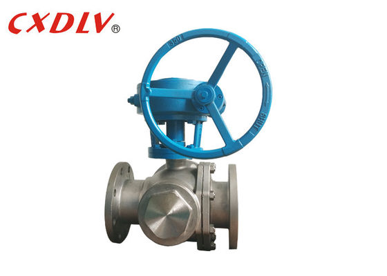 Bộ điều chỉnh thủy lực Van bi bằng thép không gỉ 304 Tay cầm dài Hướng dẫn vệ sinh 3PC